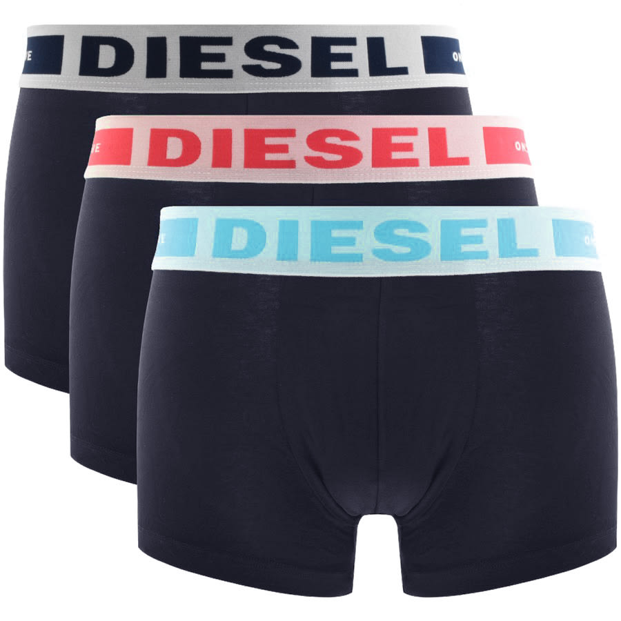 Alternative Image for ProductDiesel Underwear Kory 3 Pack Trunks Navy1